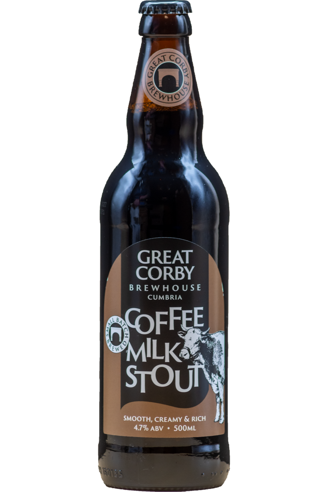 Coffee Milk Stout 12 x 500ml Great Corby Brewhouse Storefront