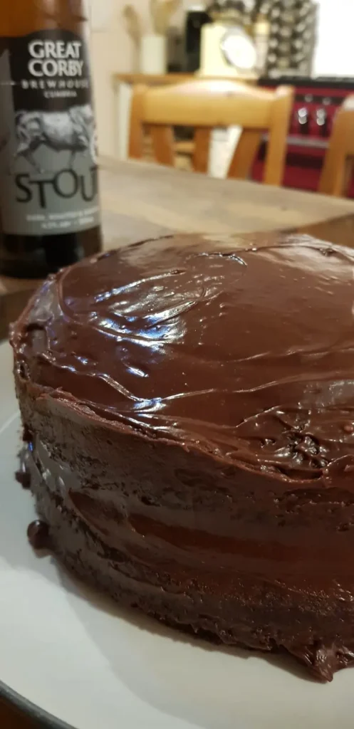 Side image chocolate stout cake web
